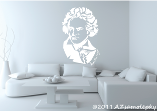 Samolepky na zeď - Ludwig van Beethoven