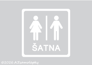Samolepky na zeď - Piktogram 12