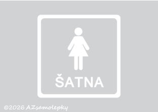 Samolepky na zeď - Piktogram 13