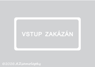 Samolepky na zeď - Piktogram 54