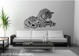 Samolepky na zeď - Pár jaguárů