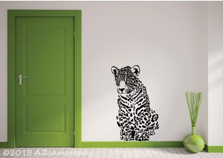 Samolepky na zeď - Mládě jaguára
