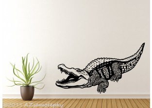 Samolepky na zeď - Krokodýl