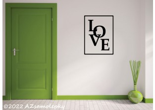 Samolepky na zeď - SO - LOVE