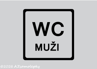 Samolepky na zeď - Piktogram 8