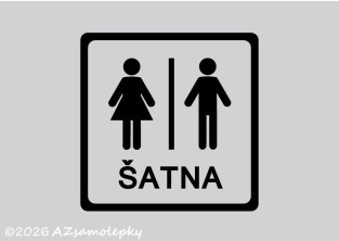 Samolepky na zeď - Piktogram 12