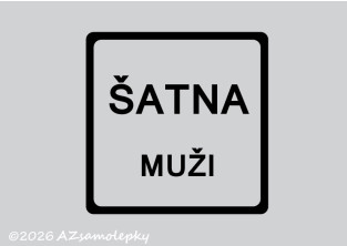 Samolepky na zeď - Piktogram 16