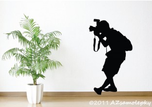 Samolepky na zeď - Fotograf