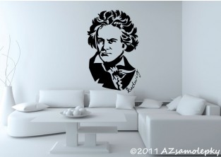 Samolepky na zeď - Ludwig van Beethoven