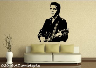 Samolepky na zeď - Elvis Presley