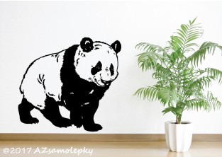 Samolepky na zeď - Panda